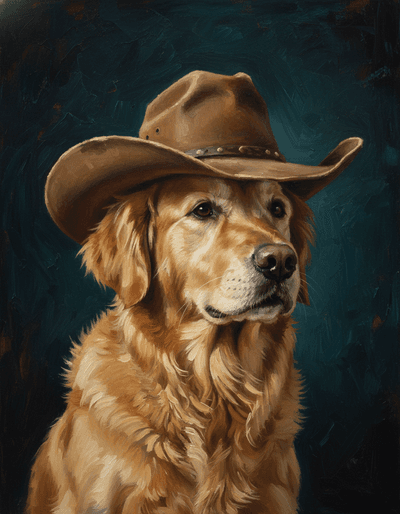 Cowboy Bust sample portrait