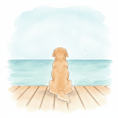 Dock & Ocean Memorial sample portrait