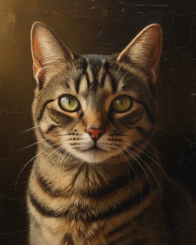 Oil Painting Classic sample portrait