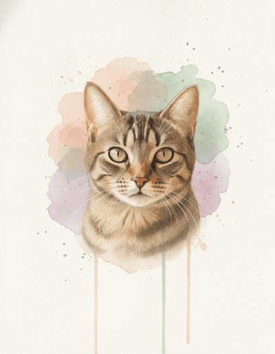 Watercolor Soft sample portrait