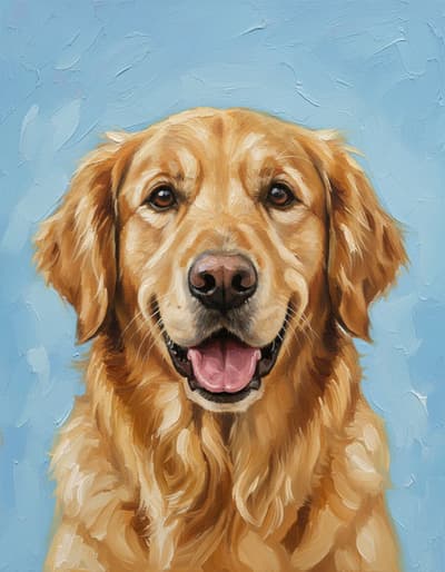 Modern Impressionist sample portrait