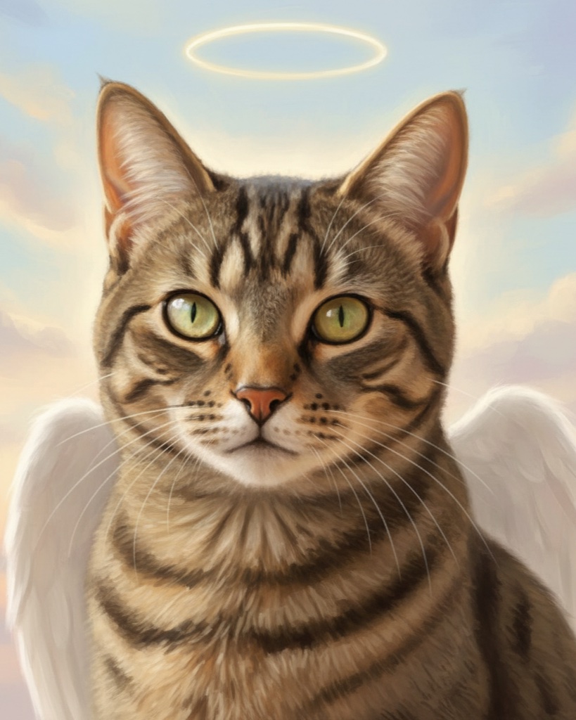 In Loving Memory sample portrait