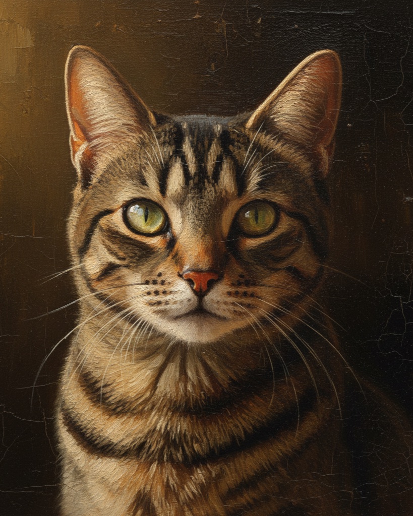 Oil Painting Classic sample portrait