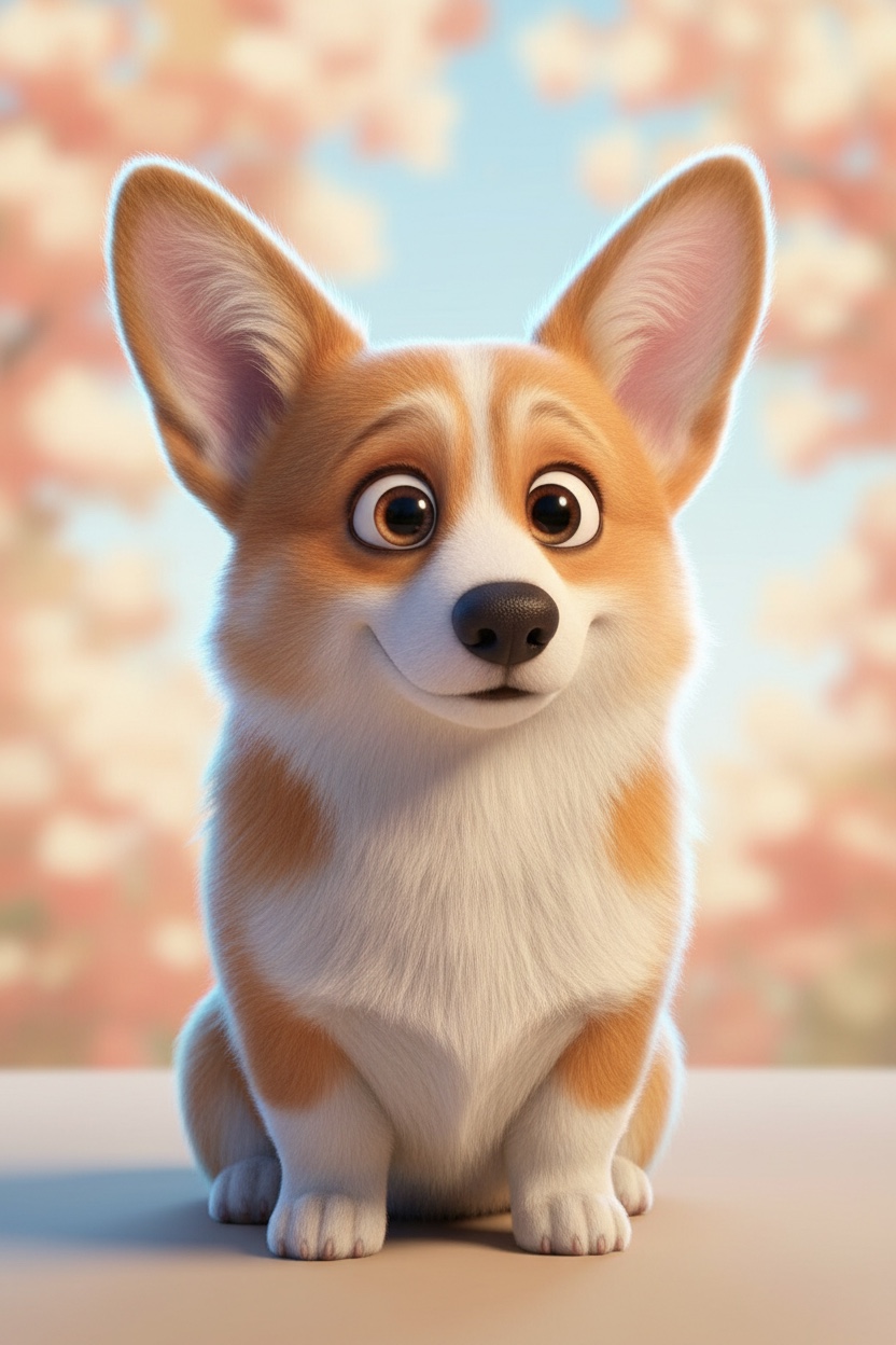 Pixar Star sample portrait