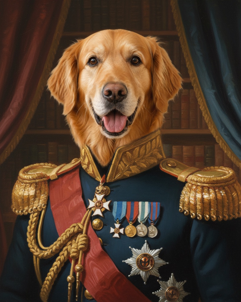 Royal Officer sample portrait