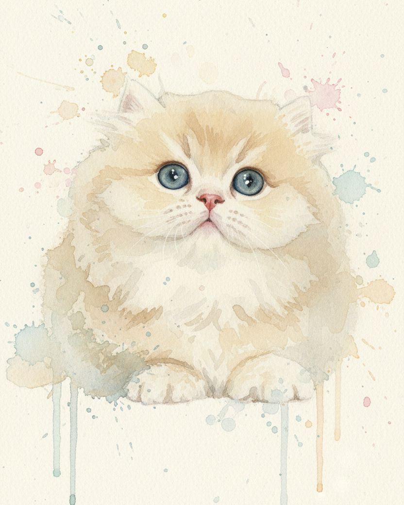 Watercolor Soft sample portrait